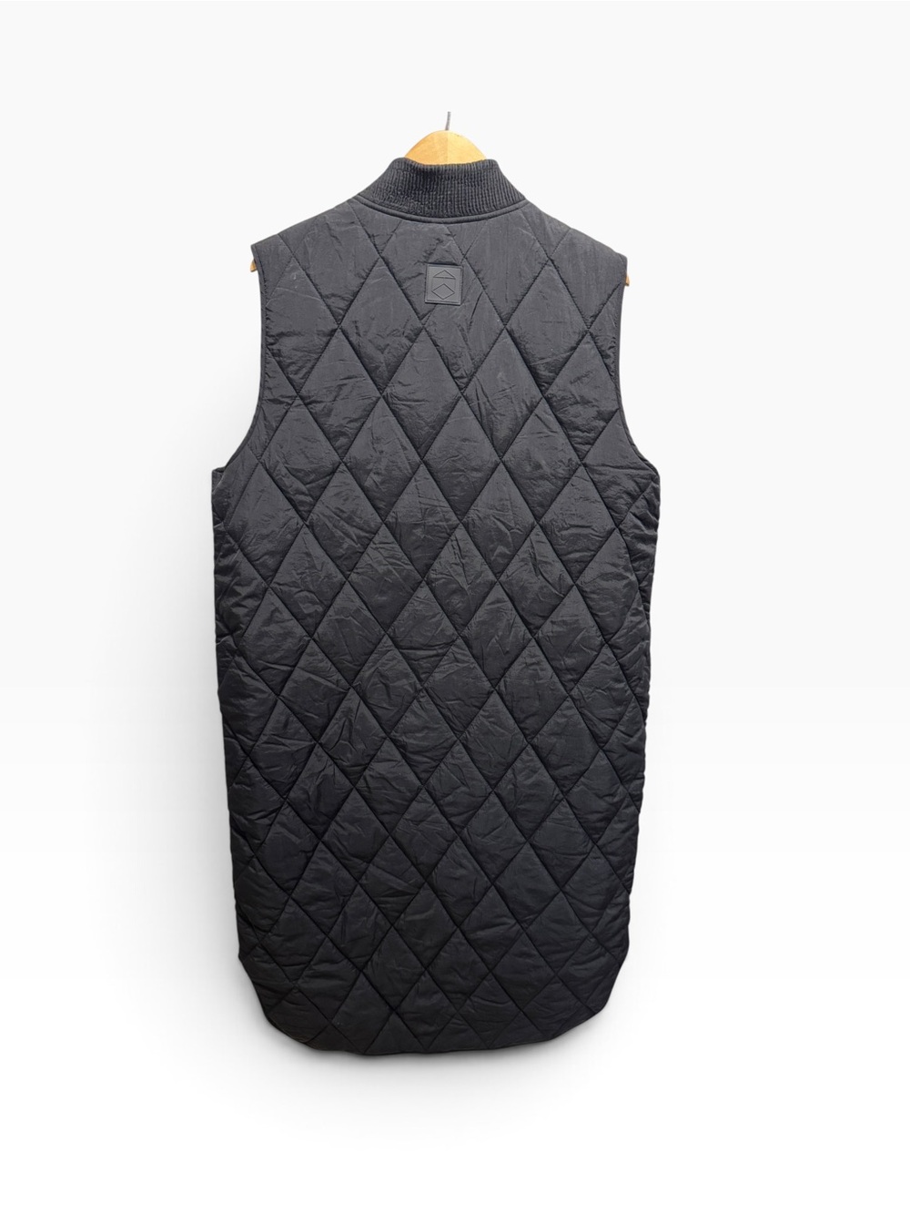 Kaffe Lorena Black Quilted Gilet Vest Size 36 - Picture 8 of 12